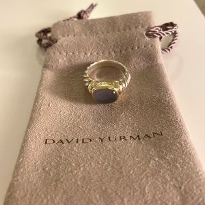 David Yurman Chalcedony Noblesse Ring 6